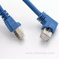 Custom length Right Angle 90Degree RJ45 Ethernet Cable